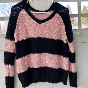 Charlotte Russe Size M Striped Sweater